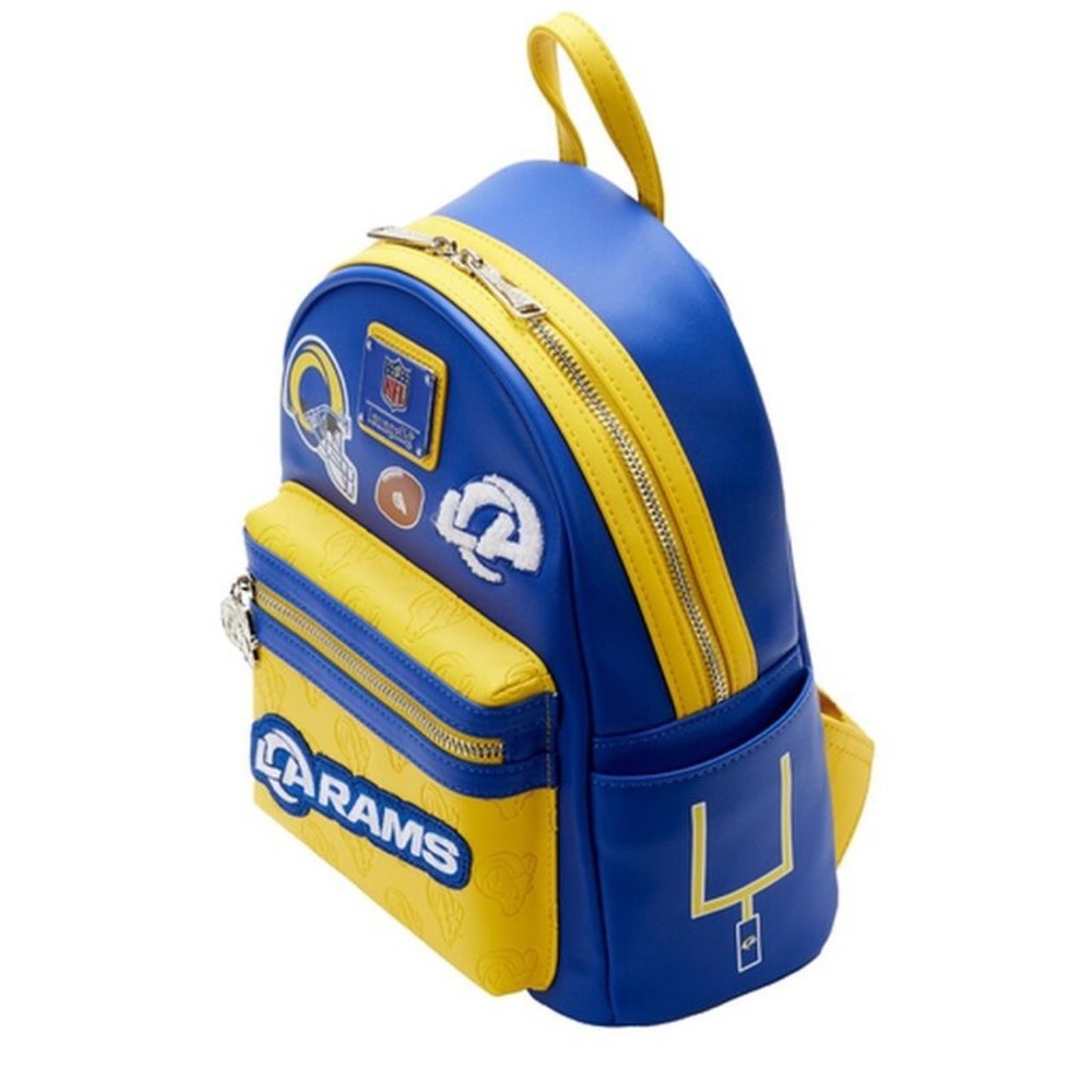 Loungefly Los Angeles Rams patch mini backpack - Picture 2 of 6